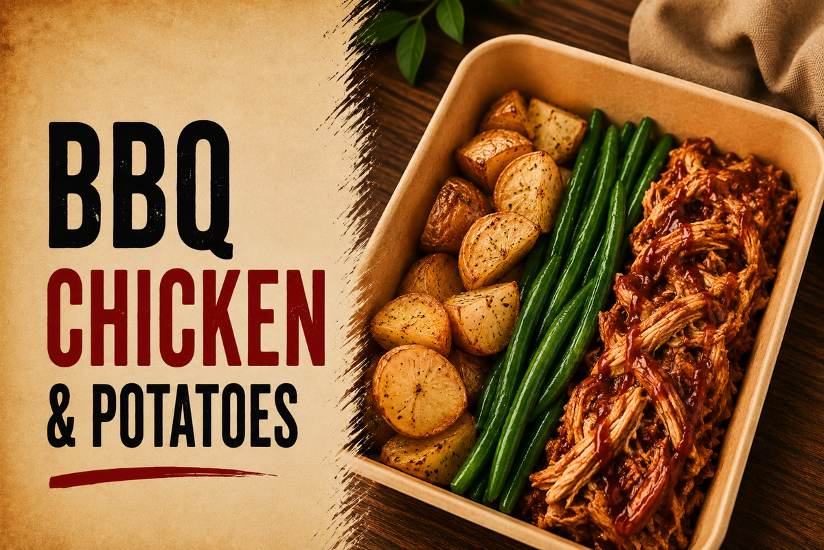BBQ Chicken & Crispy Potatoes